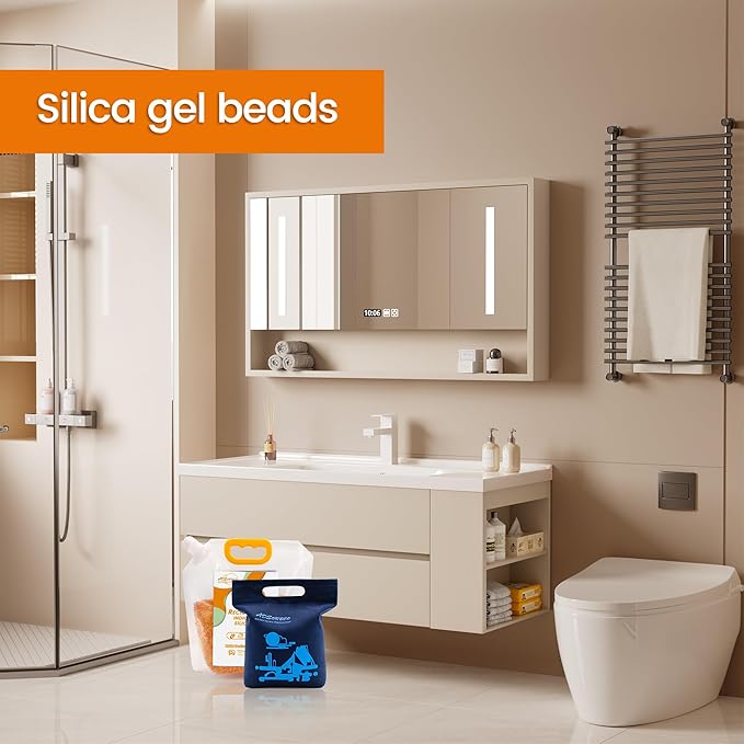 Silica Gel Desiccant Beads – Reusable Desiccant Bulk 3mm Beads - Image 3