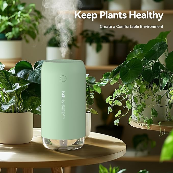Portable Mini Humidifier, KQLKJ 350ml Small Cool Mist Humidifier, USB Personal - Image 4