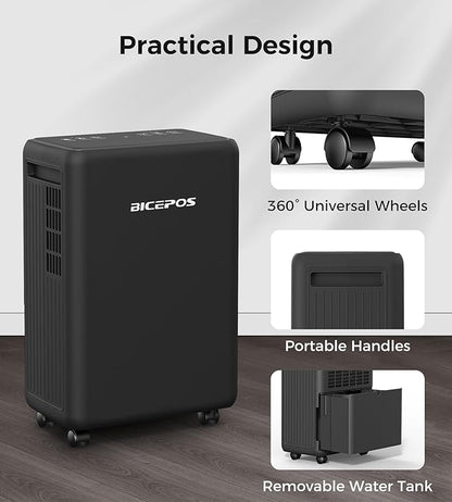 2000 Sq.Ft Dehumidifier for Basement, 30 Pints Dehumidifiers for Home - Image 6