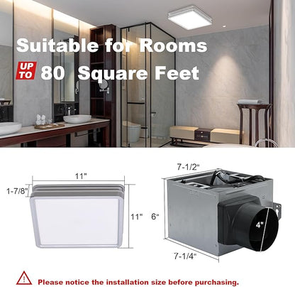 Akicon Bathroom Exhaust Fan - Image 5