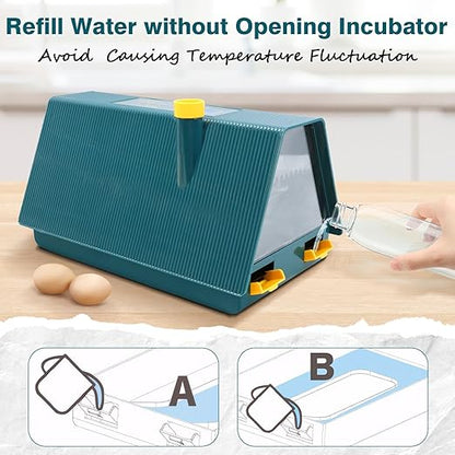 Incubator for Hatching Chicks, 10 Eggs Incubators - Image 5