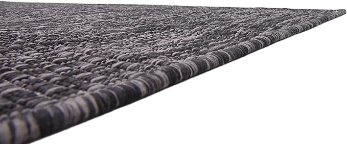 Unique Loom Collection Casual Transitional Solid Heathered Indoor/Outdoor - Image 9