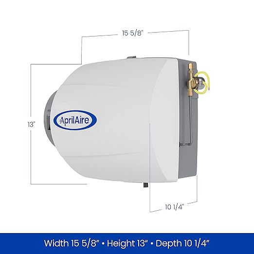 AprilAire 500 Whole-House Humidifier, Automatic Compact Furnace Humidifier - Image 8