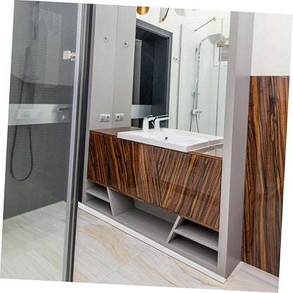 Bathroom Strip Shower Drain Accessories Toilet Sealing Strip Curved Water - Image 4