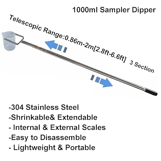Extendable Water Sampler with Dipper System, Water Qualityd Sampler Device - Image 2
