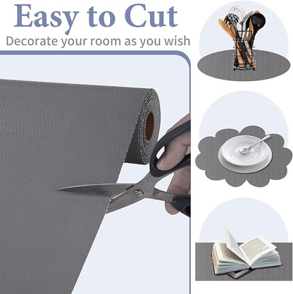 Drawer and Shelf Liner for Kitchen Cabinet: 17 in X 30 Ft Non Slip Waterproof - Image 4
