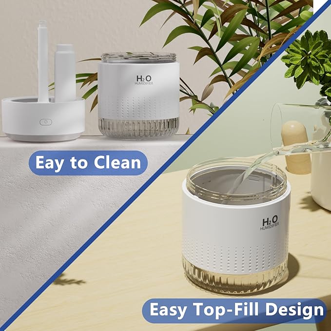 SZO Portable Mini Humidifier, 500ML USB Personal Cool Mist Humidifiers - Image 8