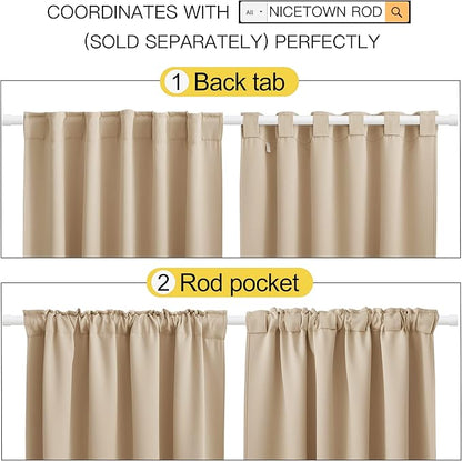 NICETOWN Window Treatment Elegant Curtains - Image 3