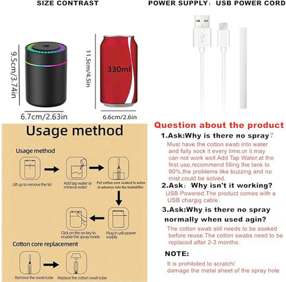 180ml Portable Small Humidifier - Image 3
