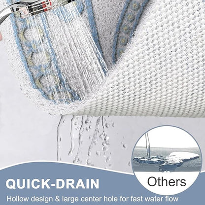 Square Shower Mat Non Slip: 32x32 Inch Extra Large Shower Mats - Image 6