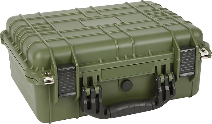 Strongway 16In. Plastic Waterproof Storage Case, Model# Mj-5018_Grn by Strongway