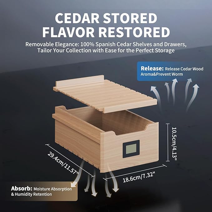 NEEDONE 200 Count Cabinet with Heating and Cooling Electric Quiet Temperature - Image 6