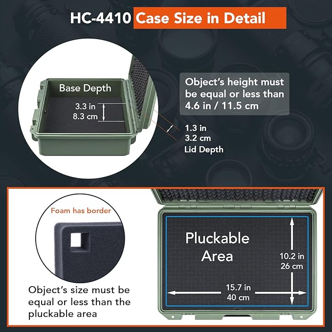 Lykus HC-4410 Waterproof Hard Case - Image 3