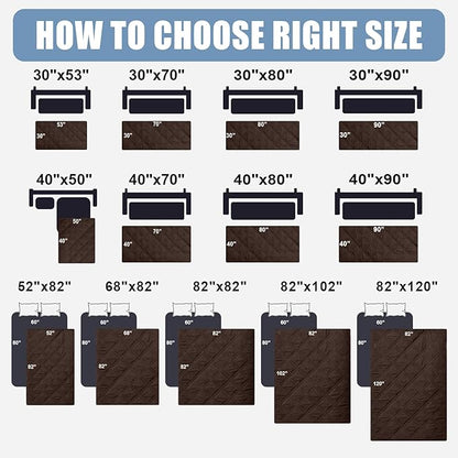 Smiry Waterproof Dog Bed Cover Pet Blanket, Soft Washable Dog Blanket - Image 6
