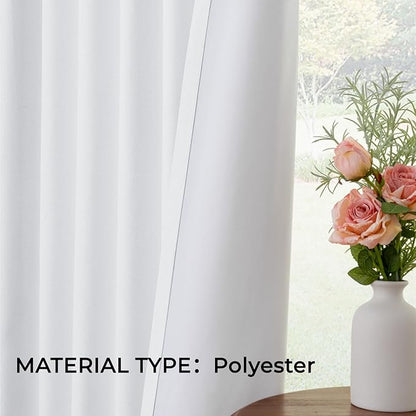 INOVADAY Thermal Sliding Door Curtains 100% Blackout Curtains - Image 5