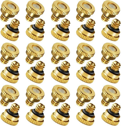 KUWAN 30pcs Brass Misting Nozzles by KUWAN