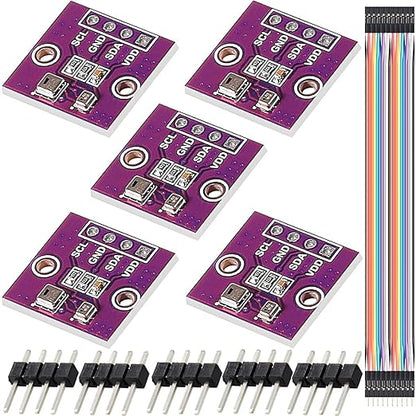 5 pcs Temperature Humidity Sensor Module Atmospheric Pressure Module AHT20 + by DKARDU