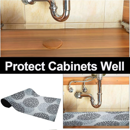 AiBOB Waterproof Under The Sink Mat, Absorbent Quick Dry Sink Liners Protect - Image 4