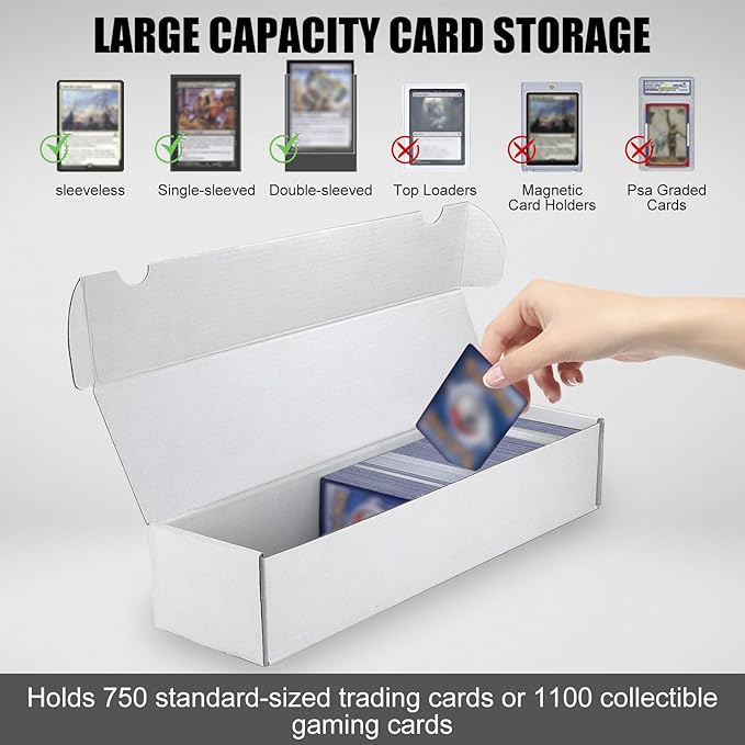 Trading Card Storage Box, Collectible Trading Cards - Image 2