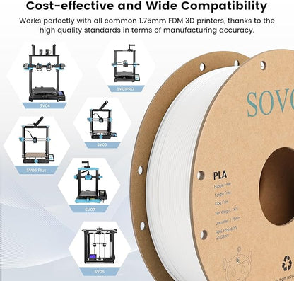 Sovol PLA 3D Printer Filament 2kg Spool Printing Materials, Wiring Tightness - Image 8