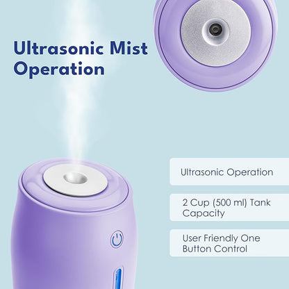 LivePure Cool Mist Humidifiers for Bedroom. Small Humidifier for Babies - Image 7