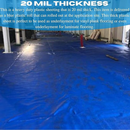 VBS - SEALCORE+ 20 Mil Concrete Vapor Barrier - Thick Plastic Sheet - Image 4