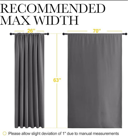 NICETOWN Blackout Curtain Panels - Image 7