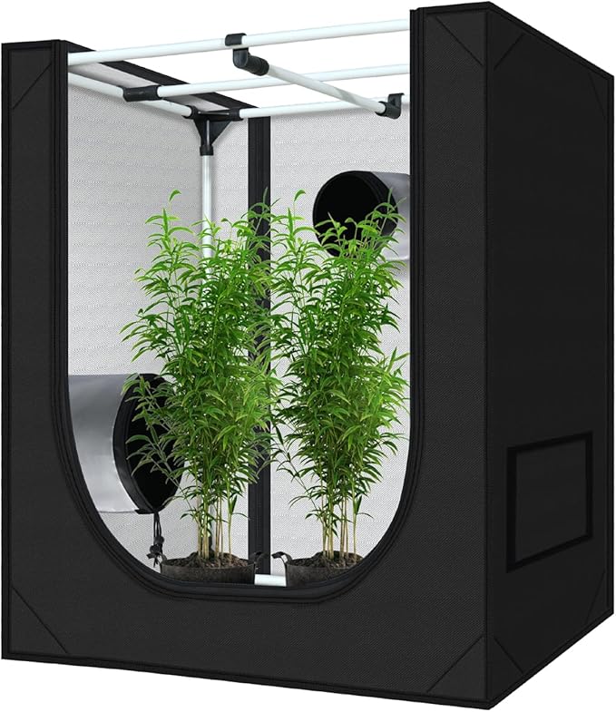 zazzy Grow Tent 18"x30"x36" Hydroponic Heavy Duty Dark Room Reflective Mylar by Zazzy