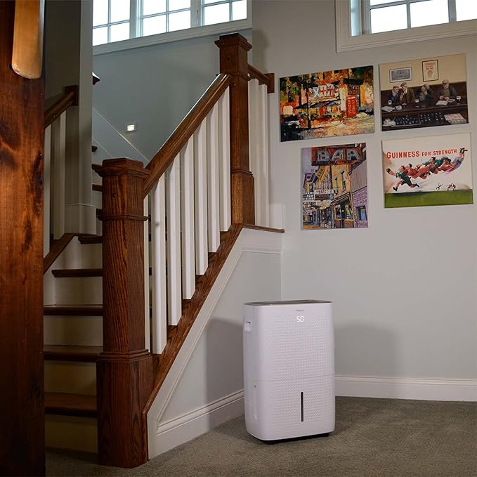 Soleus Air Energy Star Rated 4, 500 SqFt., 50 Pint Dehumidifier - Image 2