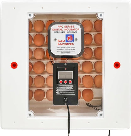 Farm Innovators 41 Egg Digital Circulated Air Incubator w/Auto Turning & - Image 9