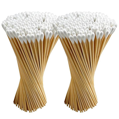 200PCS 6" Long Cotton Swabs by PINGMIC