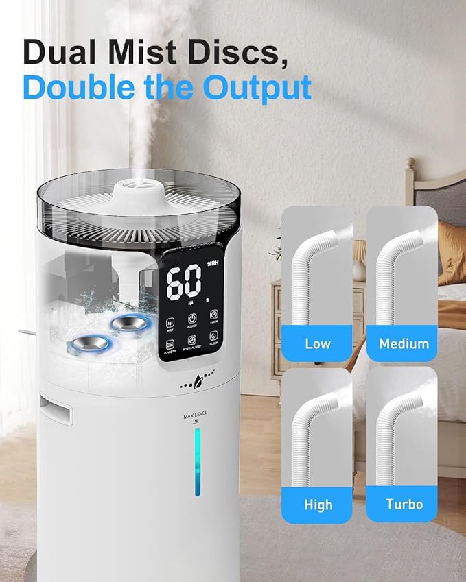 16L Smart Humidifier large room, Whole house Humidifier - Image 9