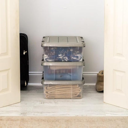 IRIS USA 27 Qt Storage Bins - Image 4