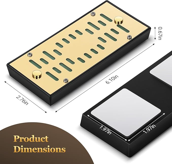 High-end Cigar Humidifier, Rectangular Cigar Humidifier Regulator - Image 3