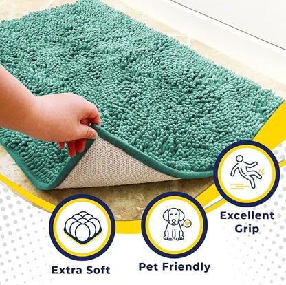 Muddy Mat® Pack of 3 Highly Absorbent Microfiber Dog Door Mat and Pet Rug - Image 2