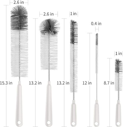 MR.SIGA 5 Pack Bottle Brush Cleaning Set - Image 8