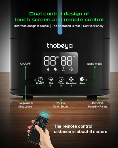 1.32 Gal / 5L Reptile Humidifier Fogger, Timer Function, Humidifier - Image 8