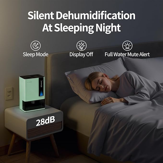 Dehumidifiers for Home, Dehumidifier for Bedroom Bathroom Basement - Image 3