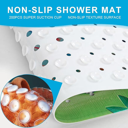 XIYUNTE Baby Bath Mat for Tub Non Slip Kids Bath Mat - Image 3