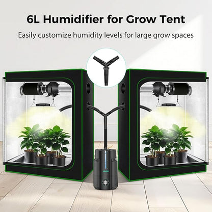 6L/1.59Gal Humidifier for Plants, Reptile Fogger Mister - Image 2