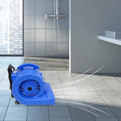 750W Commercial Floor Dryer, 750W Portable Air Mover & Commercial Floor Blower - Image 8