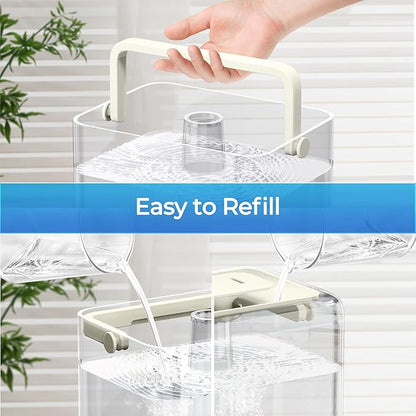 CHIVALZ Humidifiers for Bedroom Large Room Home, 6L Cool Mist Humidifier for - Image 6