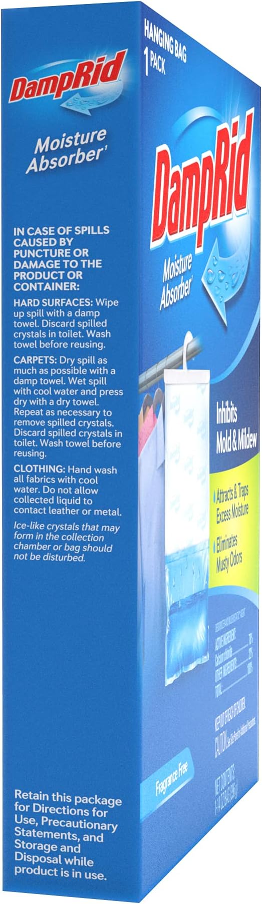 DampRid Fragance Free Hanging Moisture Absorber, 14 ounce - Image 5