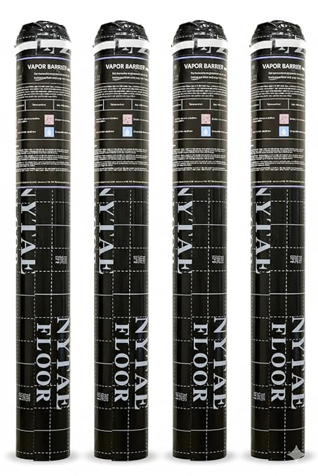 Nytae Floor™ 6 Mil Moisture Barrier Underlayment – 200/500 / 800 sqft Options by Unknown