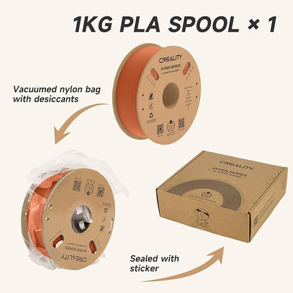 Official Creality Hyper PLA Filament 1.75mm, High Speed PLA 30-600mm/s Rapid 3D - Image 7