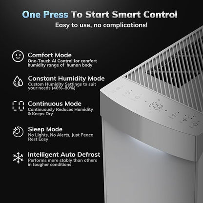 4500 Sq.Ft Energy Star 2025 Dehumidifier, AEOCKY Max 74 Pint/D Smart Compressor - Image 7