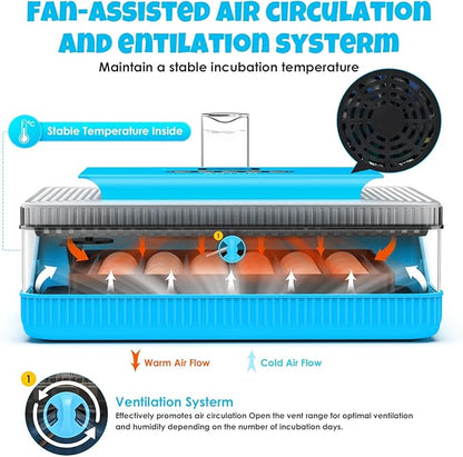 25 Egg Incubator Digital Poultry Hatcher Machine - Image 2