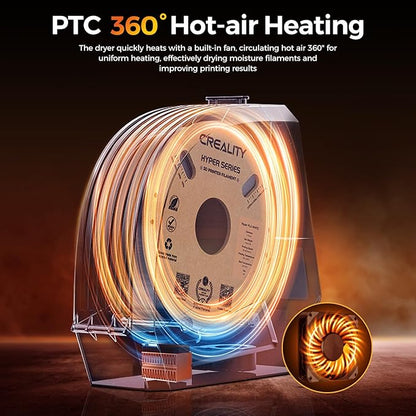 Creality Filament Dryer, Space Pi Filament Storage Box -Double 360° Heating and - Image 2