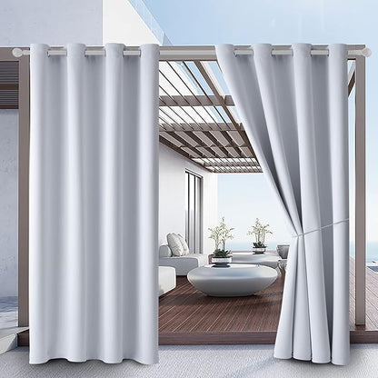 Outdoor Indoor Curtains W52 x L63 by DivaenCamino