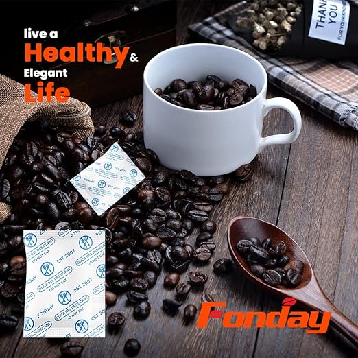 1 Gram 500 Packets Fonday Food Grade Silica Gel Desiccants Packs Moisture - Image 6